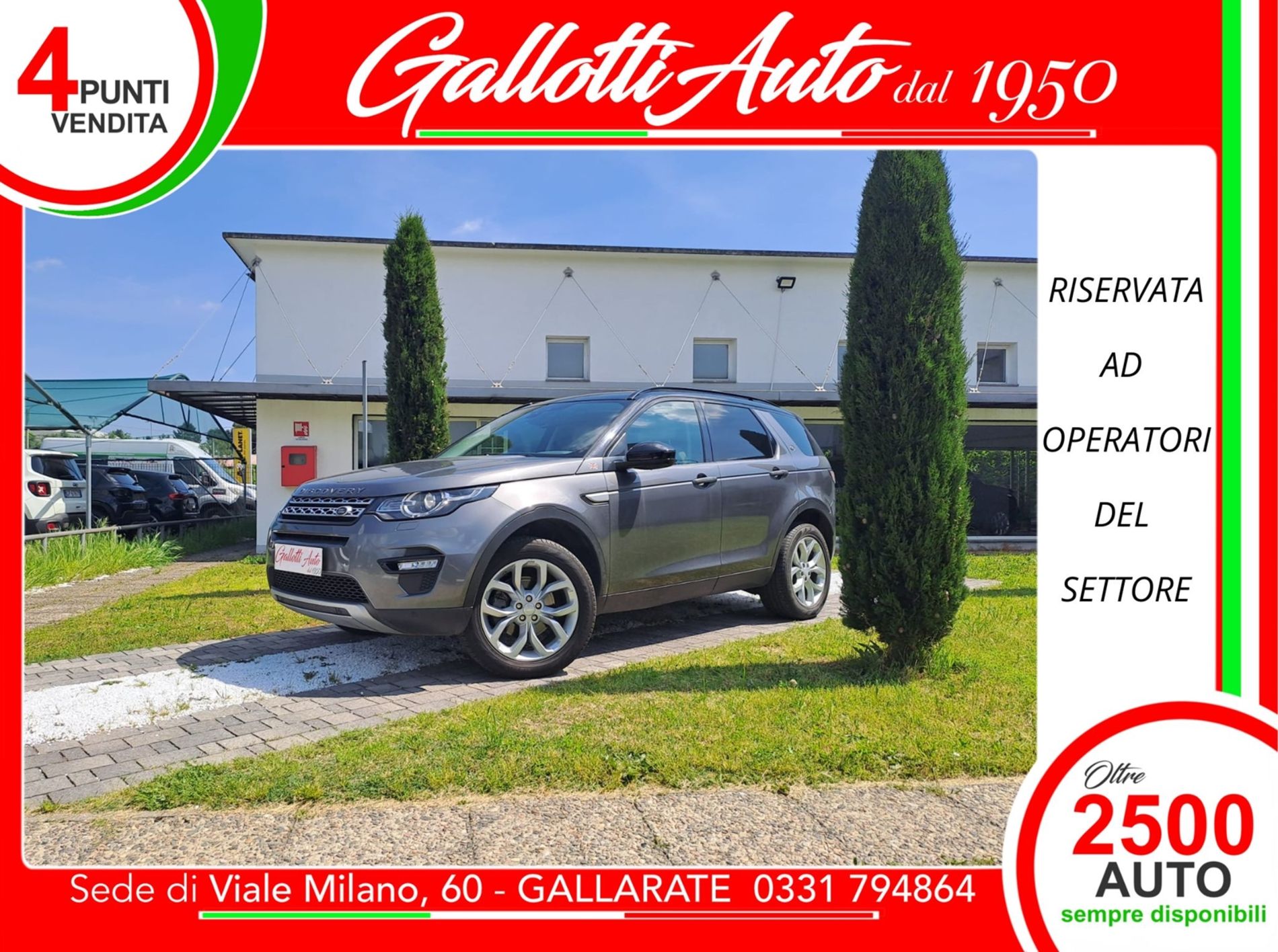 RISERVATA A COMMERCIANTI D’AUTO - Gallotti Auto